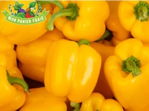 Poivron jaune la pièce