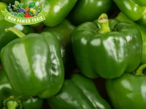 Poivron vert la pièce