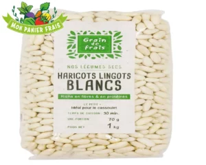 Haricots lingots 1kg