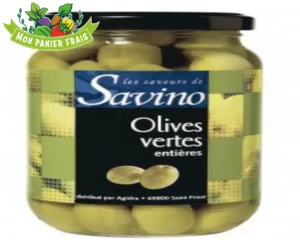 Olives vertes entières 37 cl