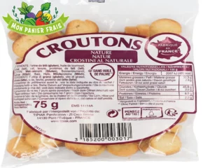 Croûtons nature 75g